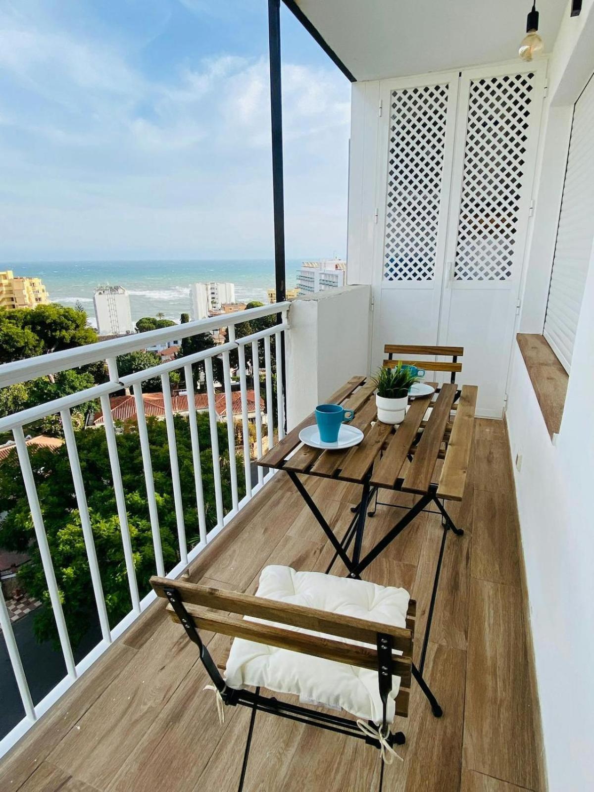 Moderno Apartamento Con Vistas Al Mar -Бенальмадена Экстерьер фото